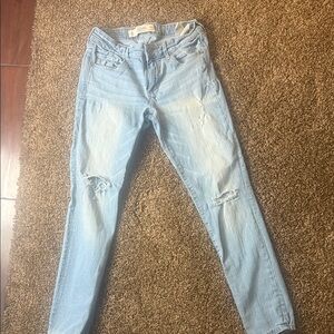 Abercrombie & Fitch Light Blue Skinny Jeans